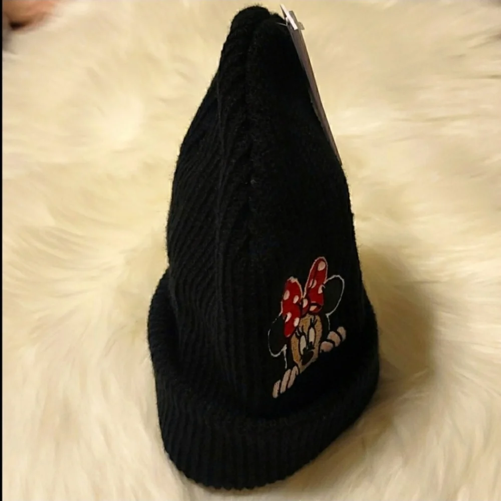 NEFF Disney Minnie Mouse Black Beanie